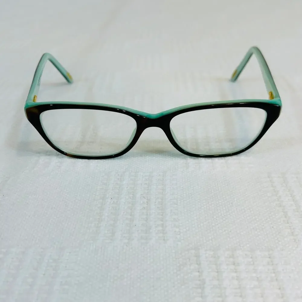 Ralph Lauren RA 7020 601 Eyeglasses Frame 52-16-135 Tortoise/Light Blue & Case